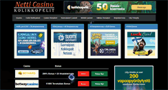 Desktop Screenshot of netticasinokolikkopelit.com